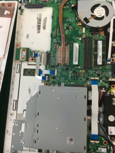 東芝ノートPC T55/56MG分解とハードディスク交換