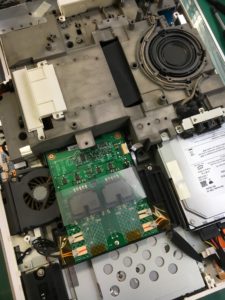 NEC一体型PC PCG-286N分解とデータ復旧
