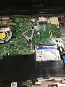 スタートアップ修復が失敗するDELLノートPC Inspiron15zの修理